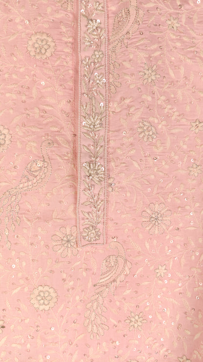 Pink Colour Kurta Set(ME-MKUS_3212)