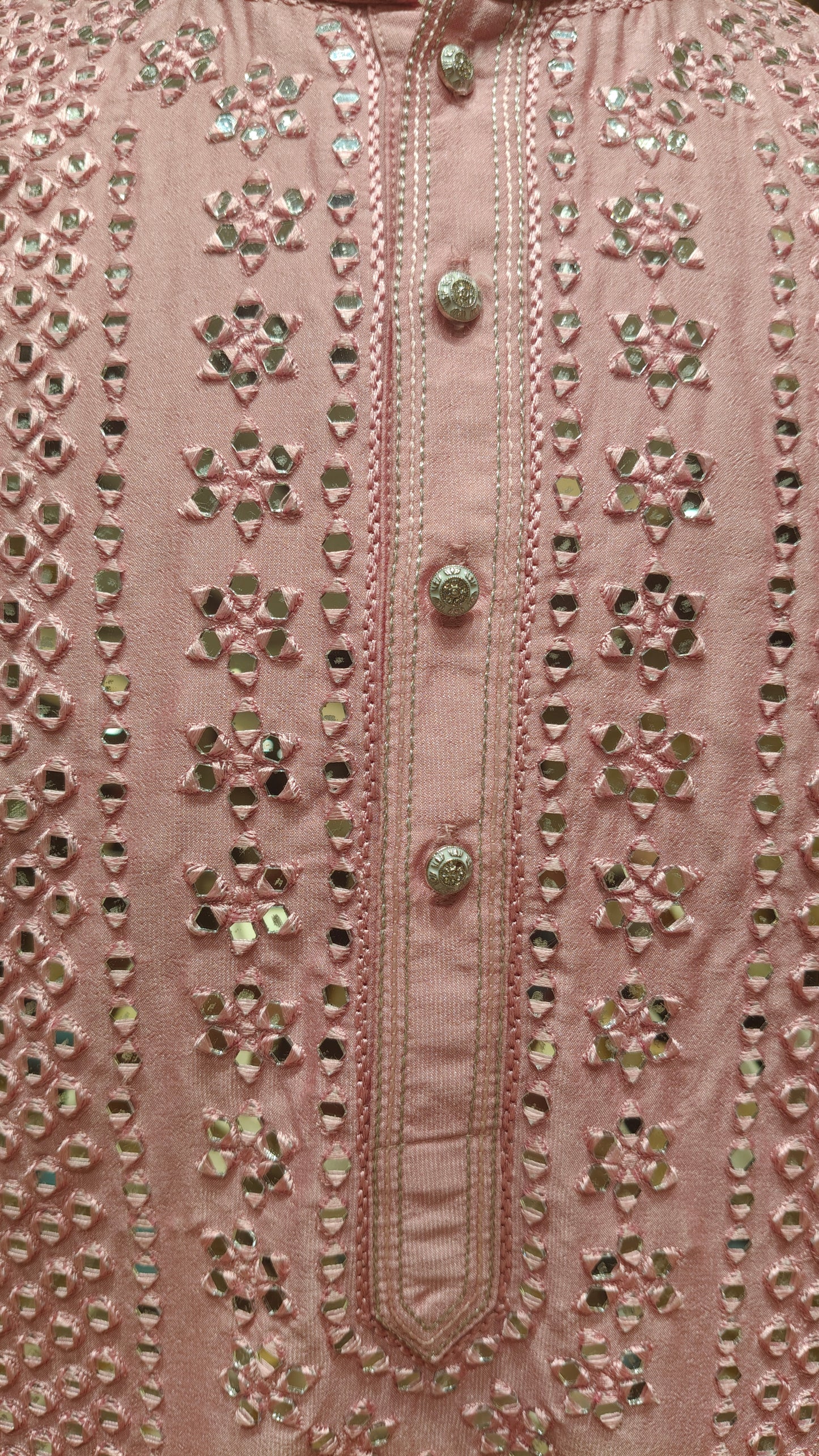 Pink Colour Kurta Set(ME-MKUS_9595)