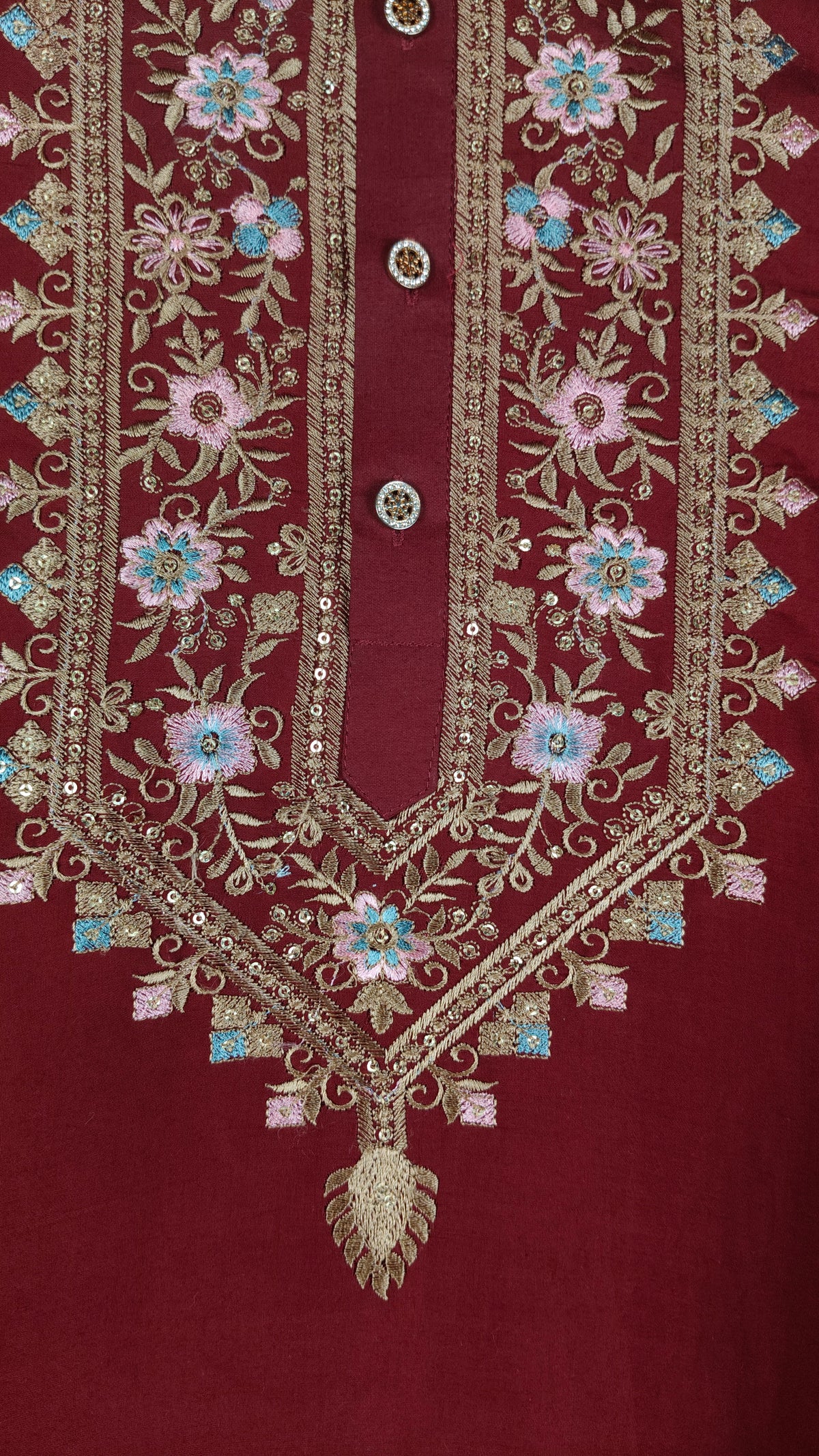 Wine Colour Kurta Set(ME-MKUS_P 1170)