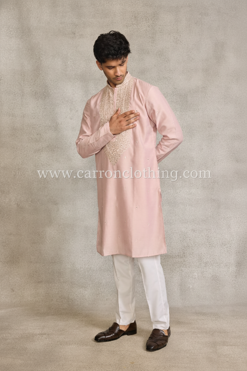 Peach Colour Kurta Set(ME-MKUS_SSK  38)