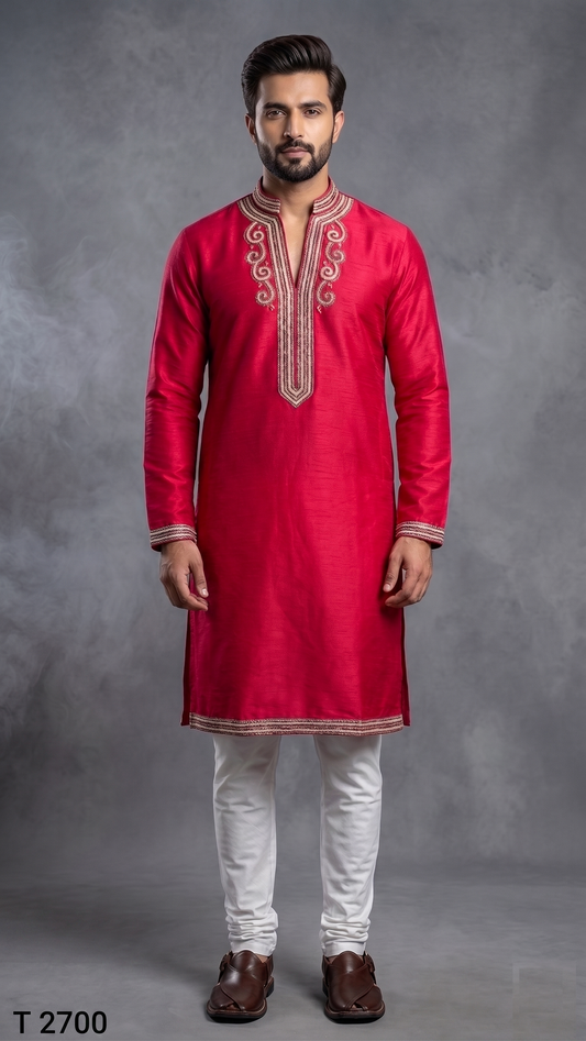 Rani Colour Kurta Set(ME-MKUS_T 2700)