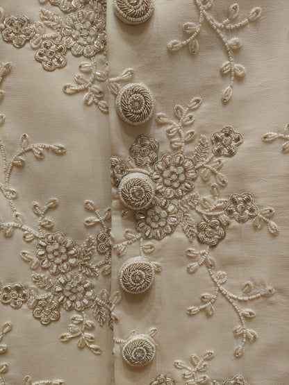 Off White Colour Sherwani(ME-MSRW_A 1073)