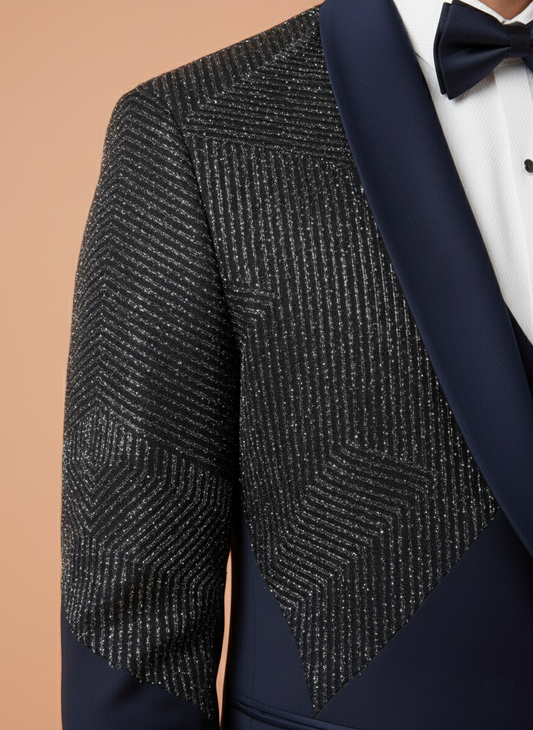 Blue Colour Coat Suit(ME-MSUI_2819.306.2)