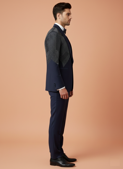 Blue Colour Coat Suit(ME-MSUI_2819.306.2)