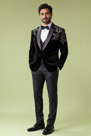 Blue Colour Coat Suit(ME-MSUI_52317 R G 5)