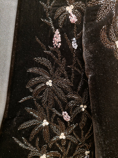 Black Colour Coat Suit(ME-MSUI_SA 8436 D)