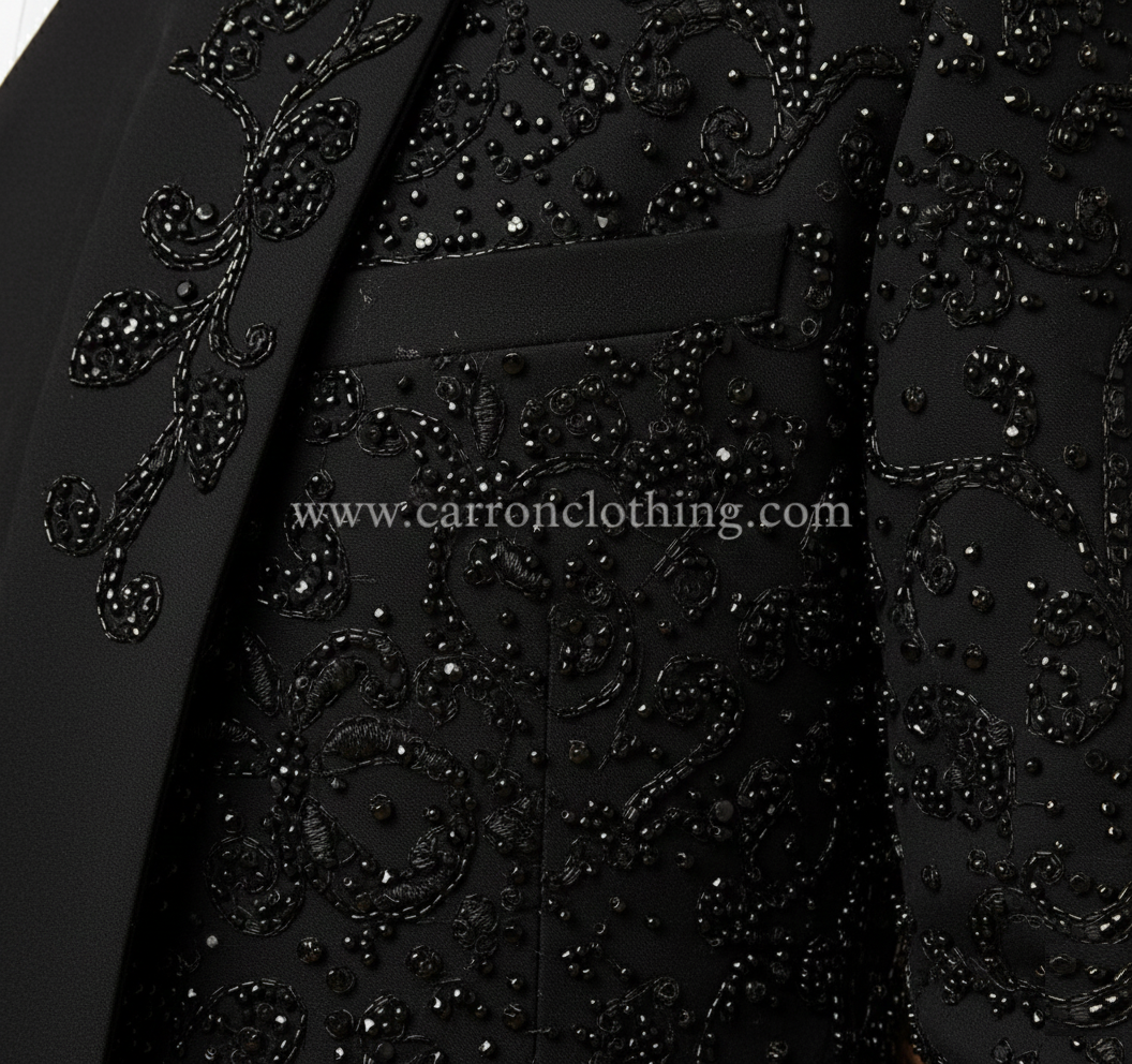 Black Colour Coat Suit(ME-MSUI_PD 25599.11)