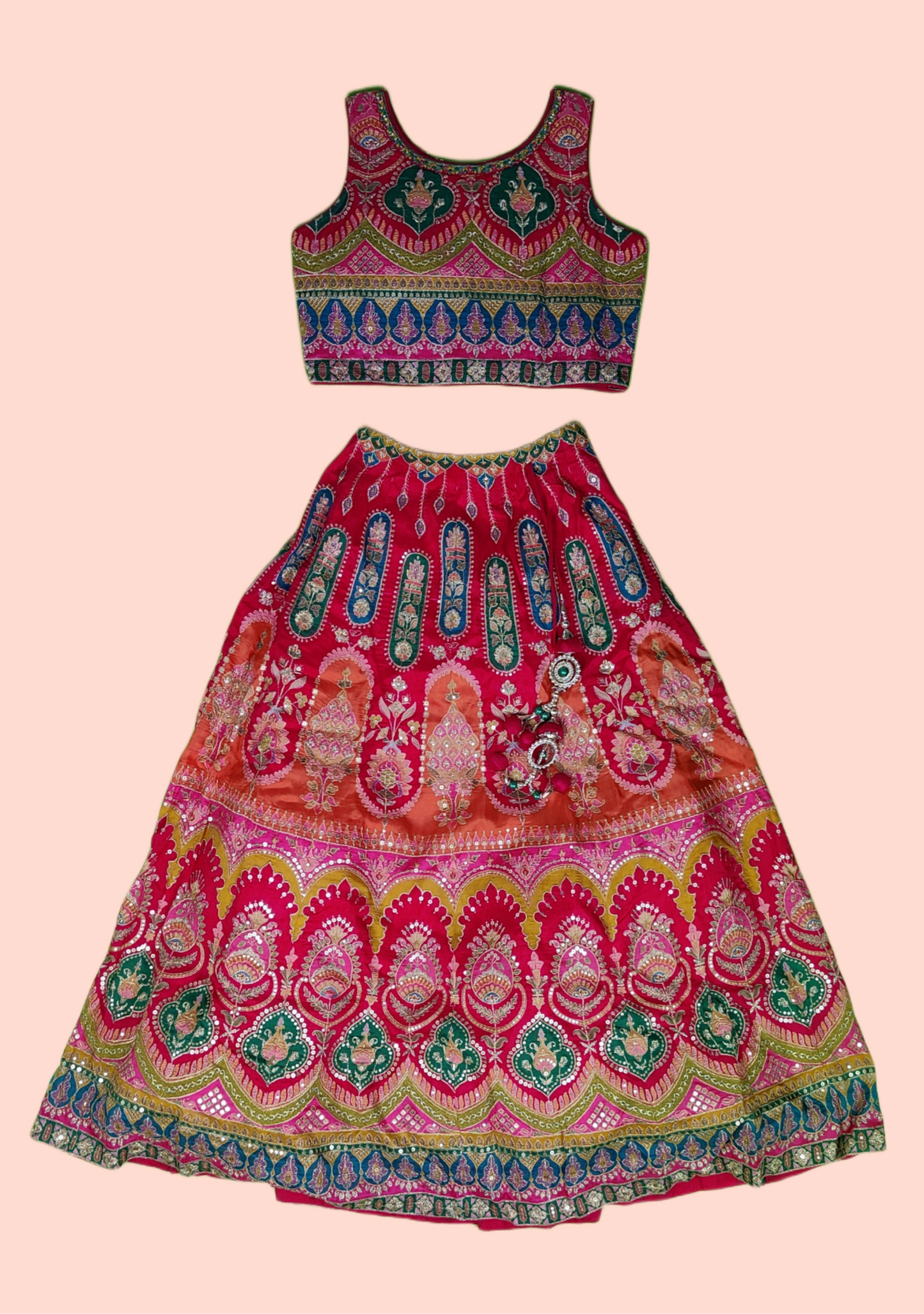Rani Colour Ghaghra Choli(GE-GGHC_1175)