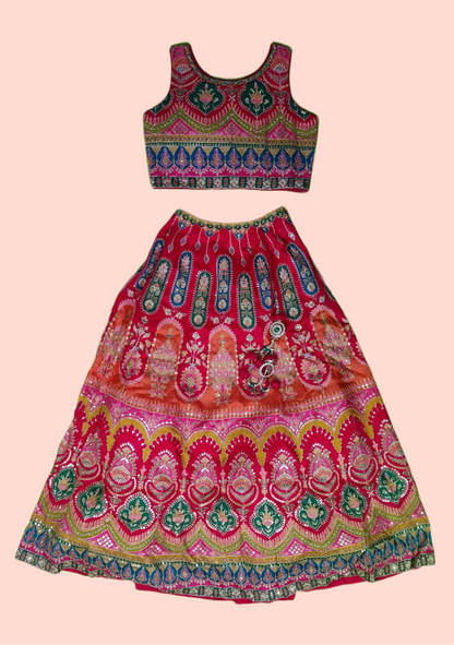 Rani Colour Ghaghra Choli(GE-GGHC_1175)