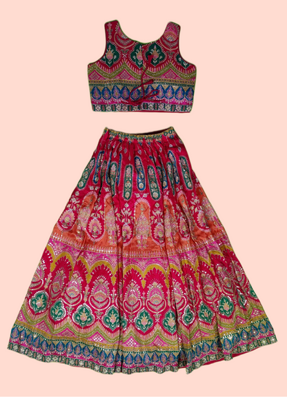 Rani Colour Ghaghra Choli(GE-GGHC_1175)