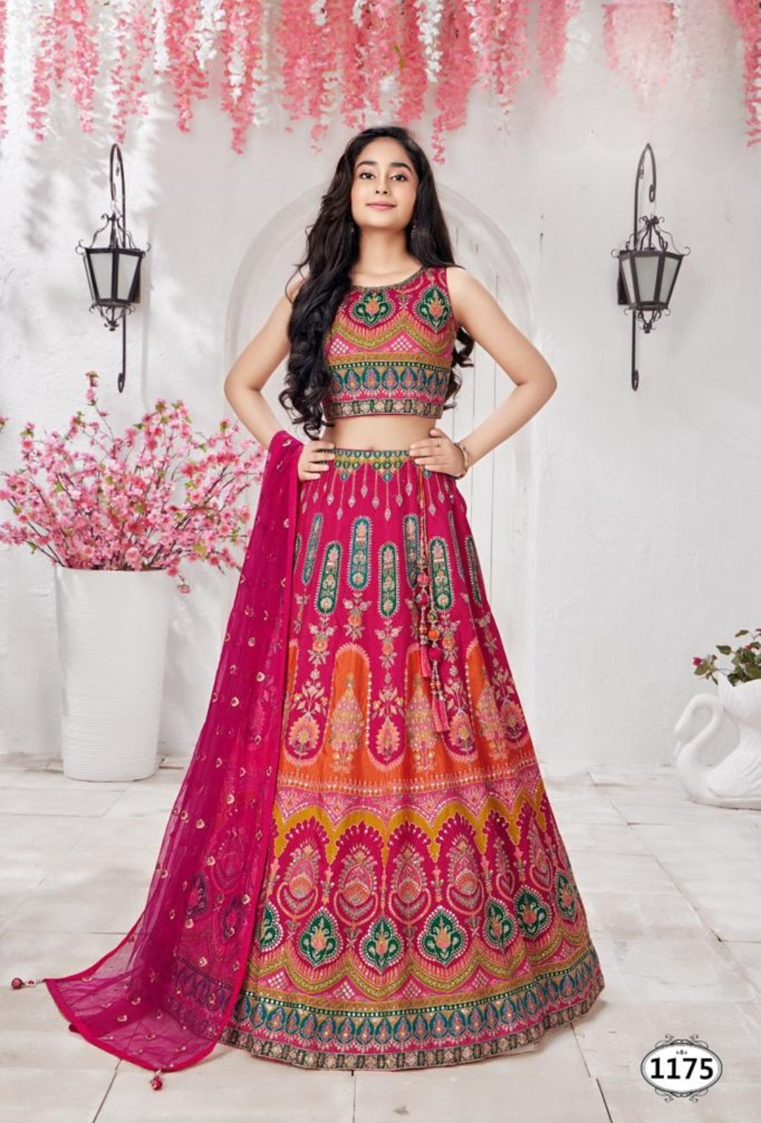 Rani Colour Ghaghra Choli(GE-GGHC_1175)