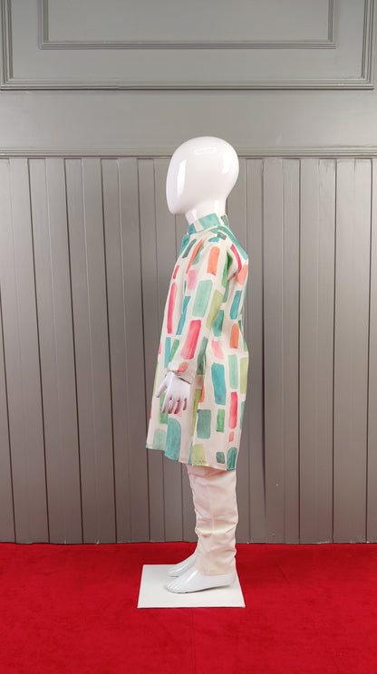 Fawn Colour Kurta Set(BE-BKUS_297)