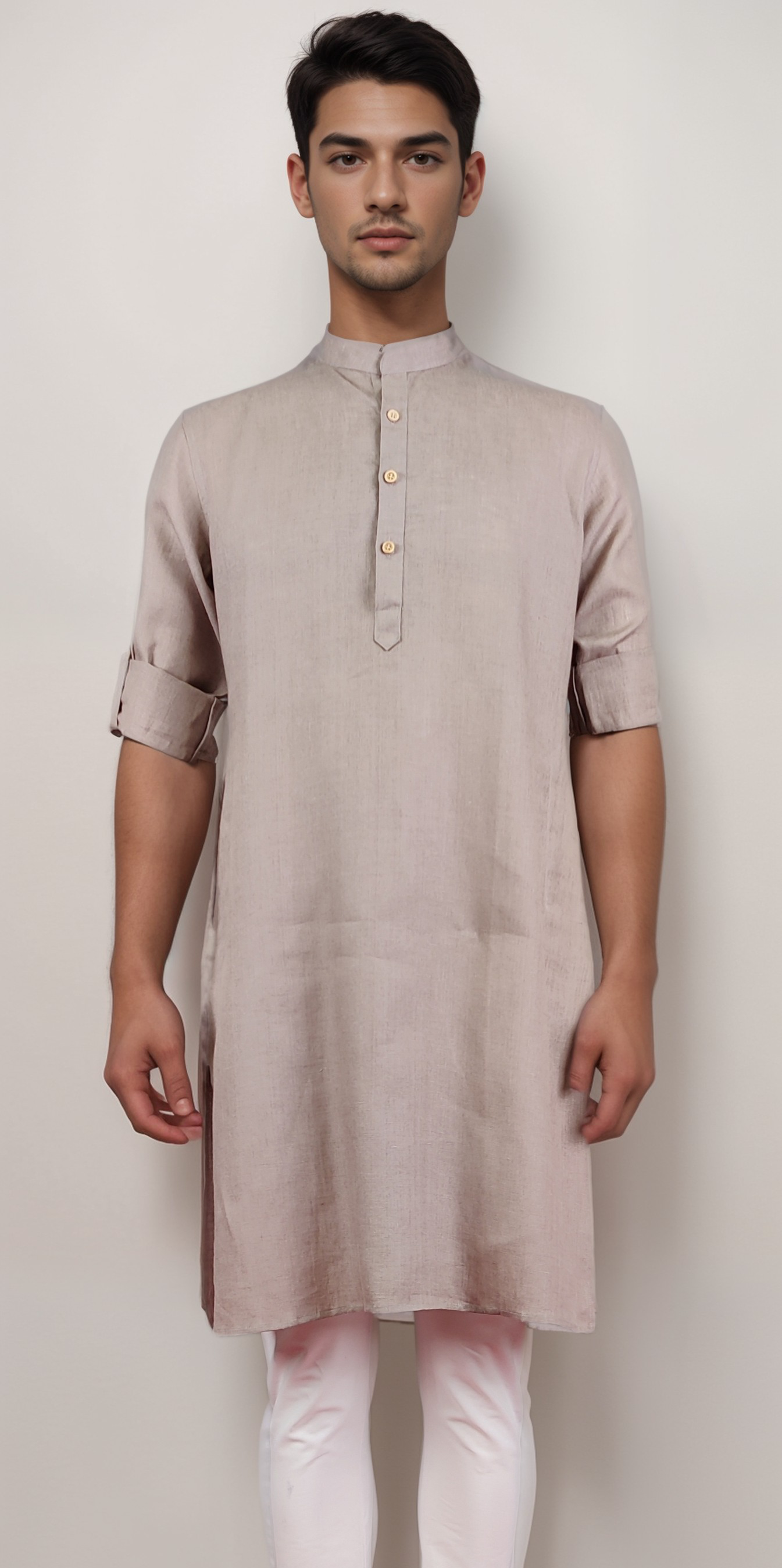 Grey Colour Kurta Set(ME-MKUS_GURU 54)
