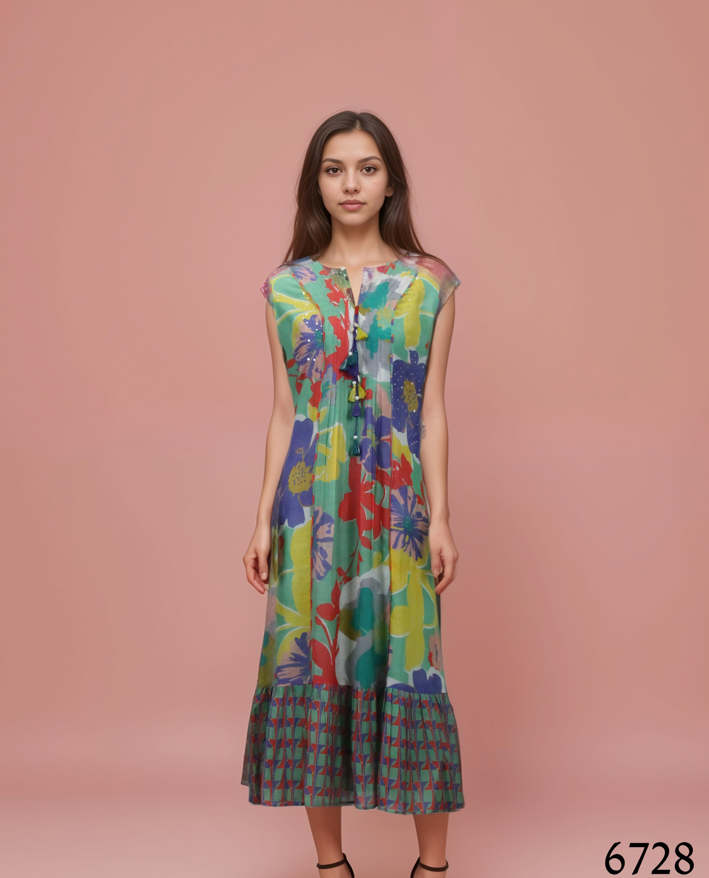 Multi Colour Casual Kurti (LC-WKIC_6728)