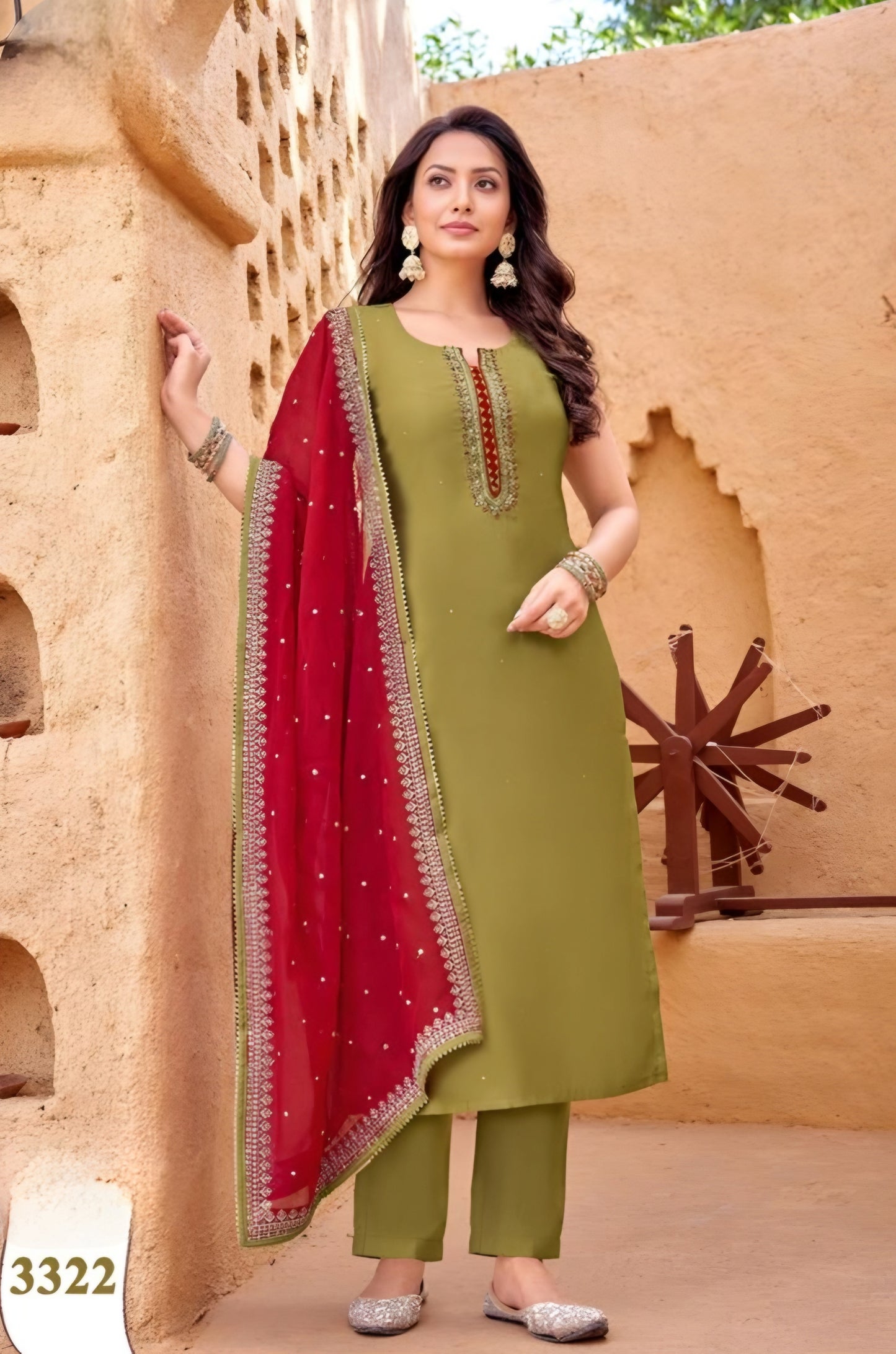 Assorted Colour Pant Set(LE-WPNS_3322)