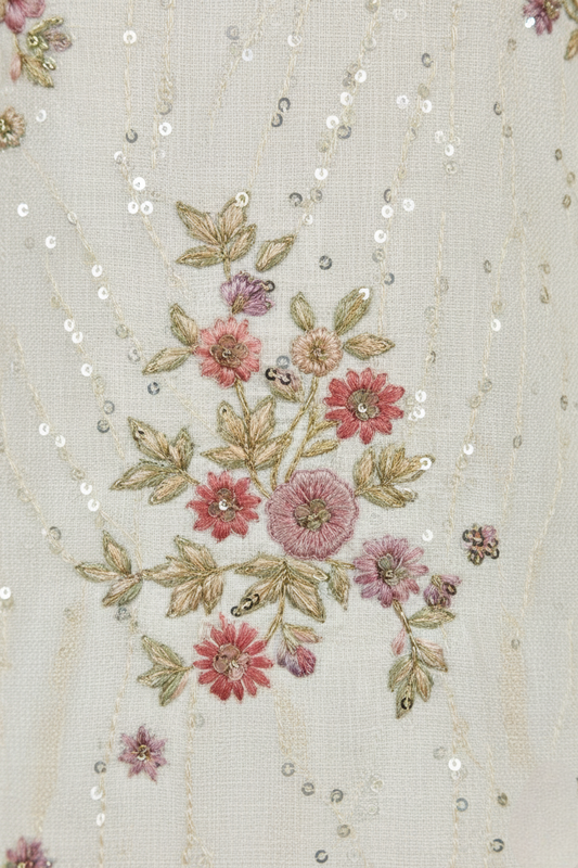 Cream Colour Kurta with Bottom(ME-MKUS_2252)