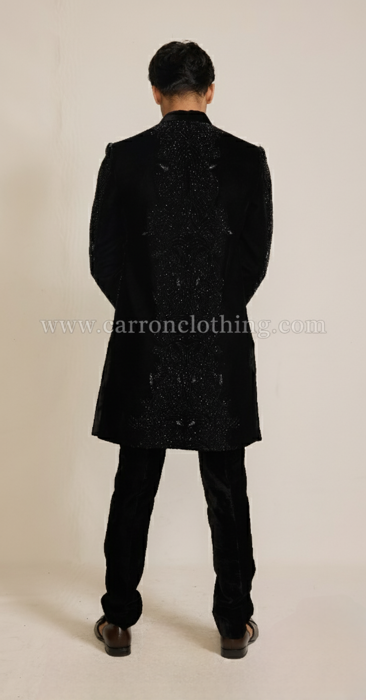Black Colour Indo western(ME-MINW_PD 25590 T.11)