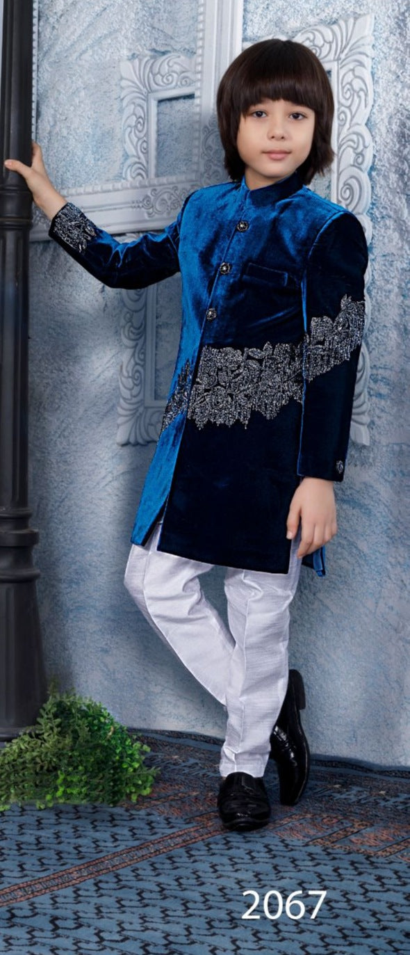 Blue Colour Indo Western(BE-BINW_2067)