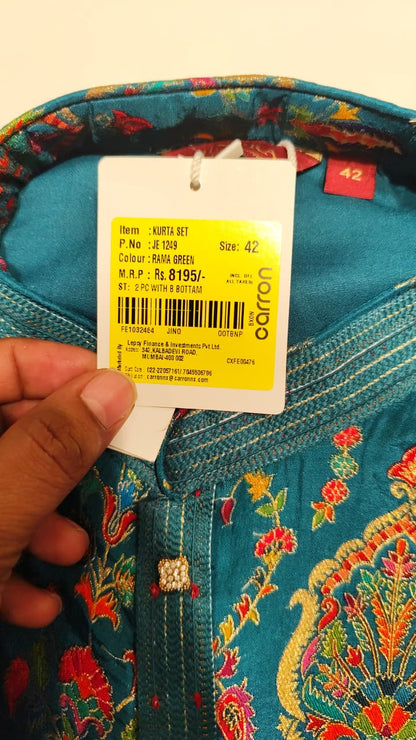 $NDUS$  Colour Kurta Set(ME-MKUS_JE 1249)