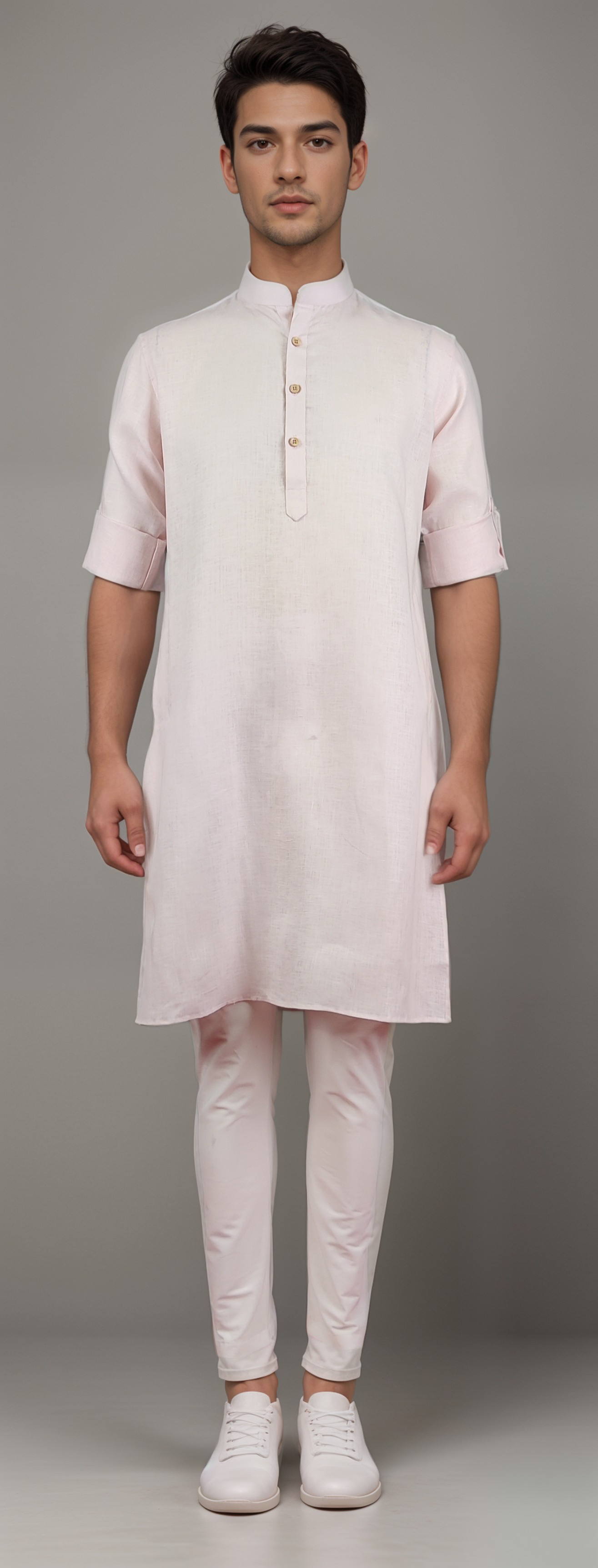 Pink Colour Kurta With Bottom(ME-MKUS_GURU 39)